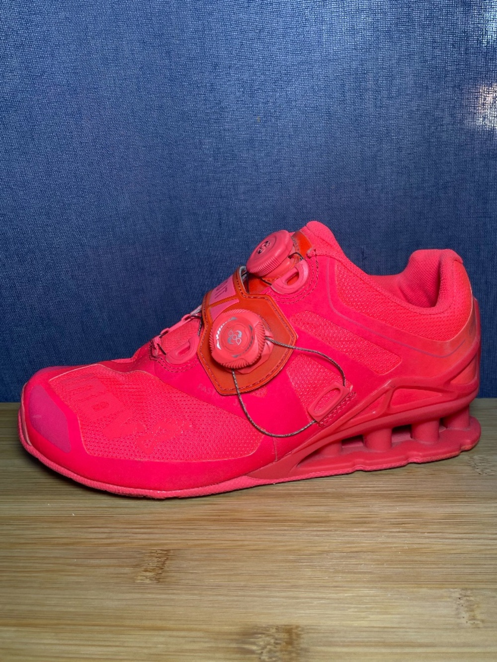 Inov8 Fastlift 370 Women Weightlifting Strength Training Shoes Hot Pink BOA 7.5